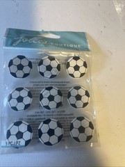 Jolees Soccer Balls Repeats Kick Ball Outdoor Sports Middle High School Stickers