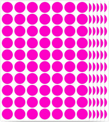 1400 PCS Purple Circle Dot Stickers 3/4″ round Color Coding Label Stickers