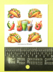 Tacos Mini Sticker Sheet