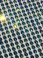 4x 3mm Self Adhesive Rhinestone Crystal Bling Gemstones 4 Sheets 1541 Pieces EA