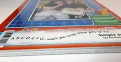 School Days Scrap Lot Paper Scraps Printed Frames Stickers Acid and Lignin Free