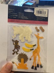 Provocraft third Dimension Stand-Outs Zany Zoo NEW