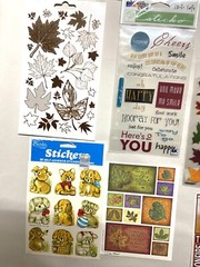 Large lot of Stickers for Scrapbooking and Crafts- what you see is what you get