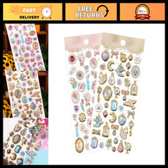 Kawaii 3D Puffy Stickers for Phone Cases, Notebooks & Scrapbooking – Cute Decor