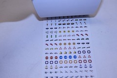 Lot of 9 Darice Sticker Books 5 Unique Assorted Themes Construction Vehicles Sea