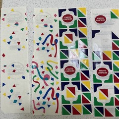 Frances Meyer St Series PHOTO CORNERS STICKERS & Confetti Multicolored