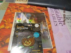 LOT OF CRAFT SUPPLIES–CARDSTOCK-DIECUT STICKERS-QUOTABLE NOTABLES & MORE–#T12A