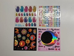 Pipsticks Sticker Sheets Set – Assorted June 2023 Collection (10 Sheets)