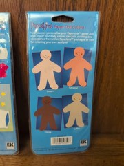 EK Success Paperkins Paper Dolls (Lot of 3) Scrapbooking Children Arts & Crafts