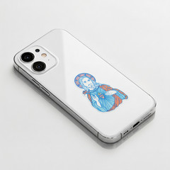 Jesus and Rose ✦ B-Side Label Sticker