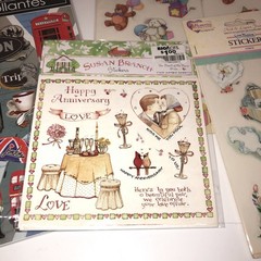 Vintage Sticker Lot It’s A Boy Girl Wedding NOS Westrim Crafts Memories Forever