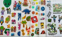 Huge Lot Stickers Kit Set Planner Craft Scrapbook Variety Of Themes | 555+ Pcs.
