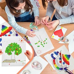 10,000 Color Coding Labels – 1/2″ Round Dot Stickers, 10 Assorted Colors for Hom