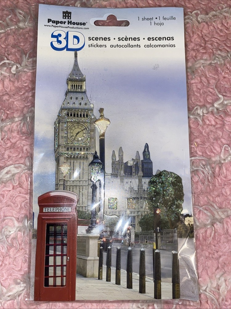New Paper House 1 Sheet 3D London Scene