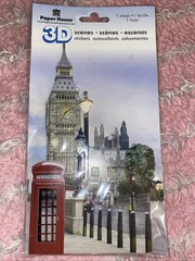 New Paper House 1 Sheet 3D London Scene