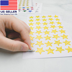 3000 Count Foil Star Stickers for Kids Reward 60 Sheets Small Self-Adhesive Shin