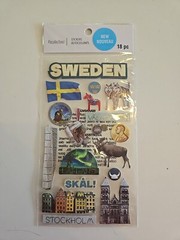 Recollections SWEDEN 🇸🇪 Scrapbooking Stickers