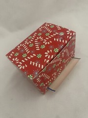 Vintage Roll Of Christmas Gift Tag Stickers. Unknown Number Of Stickers On Roll