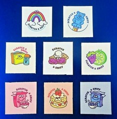 Everything Smells Retro 80’s Fruit & Food Scratch & Sniff Sticker You Choose