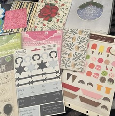 Assorted Goodies Scrapbooking & Card Making Supplies