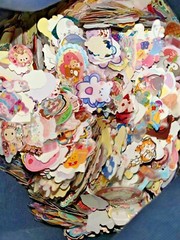 Kawaii Sticker flake *100* pcs GRAB BAG Sanrio, San-x, Kamio, Mind Wave, etc.