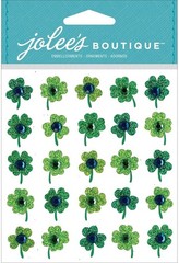Clover Repeats, 3D scrapbook sticker – Jolees 20532