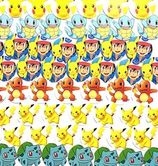 SET of 100- 1″ PRECUT «Pokemon» BOTTLE CAP IMAGES. Hairbows, Scrapbooking.