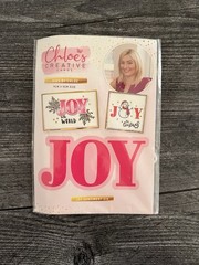 JOY Die Cut For Christmas Card making