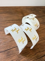 Thank You Sticker Seals 10 pieces Appreciation Labels for Packaging Gift Wrap