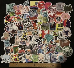 💣 LOT OF 20 RANDOM STICKER BOMB lots of styles Decals assorted decorations