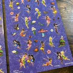 2 Sheets New Disney Fairies Tinkerbell Stickers