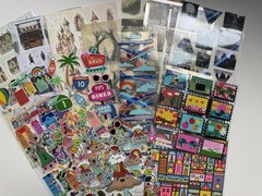 Travel, Houses, And Building Stickers, 14 Sheets, Stickiiclub And Pipsticks
