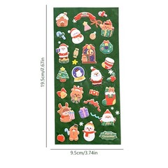 3D Puffier Sticker Sheets Decorative Sticker Cute Small Sticker for Kid & Adult