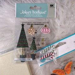 Martha Stewart &Jolees Stickers Textured Solid Cards NEW Bundle