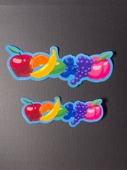 Subtle Pride Rainbow Fruits Fruity Sticker Decal Cellestial Art