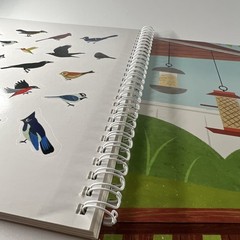 Creative Spark by Cupkin Bird Sticker Activity Book for Kids – 500+ Stickers NEW