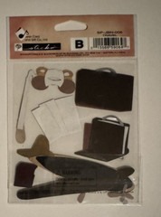 Vintage Plane Travel Sticker Lot Luggage Passport Scrapbook Laptop Embellishment