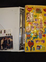 Vintage 1980s Sticker Book Album Lisa Frank Gremlins Strawberry Shortcake Etc