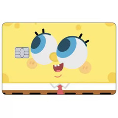 Cartoon Style Card Sticker Matte PVC Decal for Credit Bank Cards