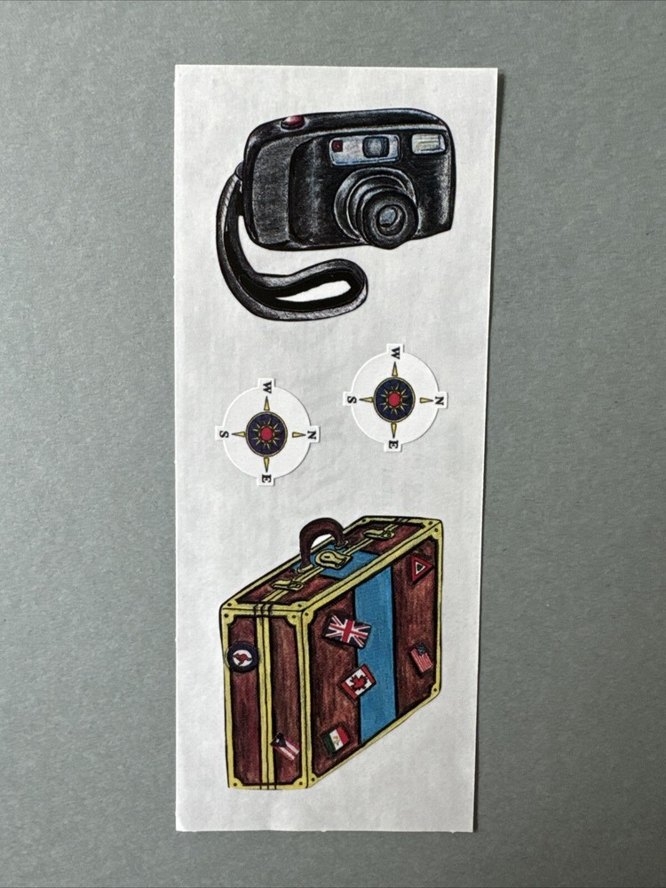 Mrs. Grossman’s Stickers | TRAVEL PASSPORT | Retired 1994 Creative Memories