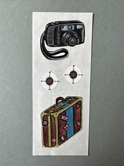 Mrs. Grossman’s Stickers | TRAVEL PASSPORT | Retired 1994 Creative Memories