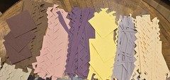 Creative Memories Geometric Die Cut Shapes Lots -39-65 PC-You Choose Color