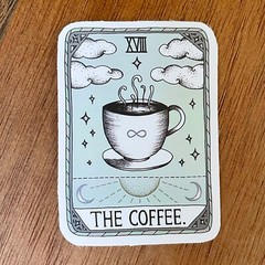 COFFEE Stickers, 20pcs, cafe, coffee lovers beverage, decals, FREE Shipping*