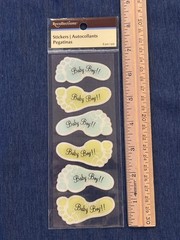 Recollections Baby Boy ~ Baby Feet ~ Epoxy Stickers