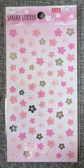 Set Of 4 Japan Sakura Cherry & Plum Blossom Sticker Sheets Daiso – Ships From US