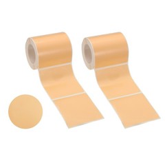 280 Pcs Thermal Sticker Paper, 2×2″ Round Thermal Printer Label, Khaki