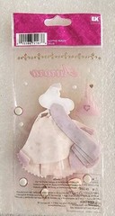 DISNEY PRINCESS AURORA 💎JEWELED 💎 15-Piece Scrapbooking Sticker Set-FREE SHPG