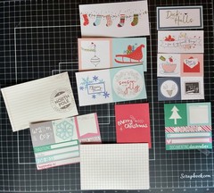 PinkFresh Studio CHRISTMAS WISHES Acetate, Puffs, Acrylic Sticker, Die Cuts LOT