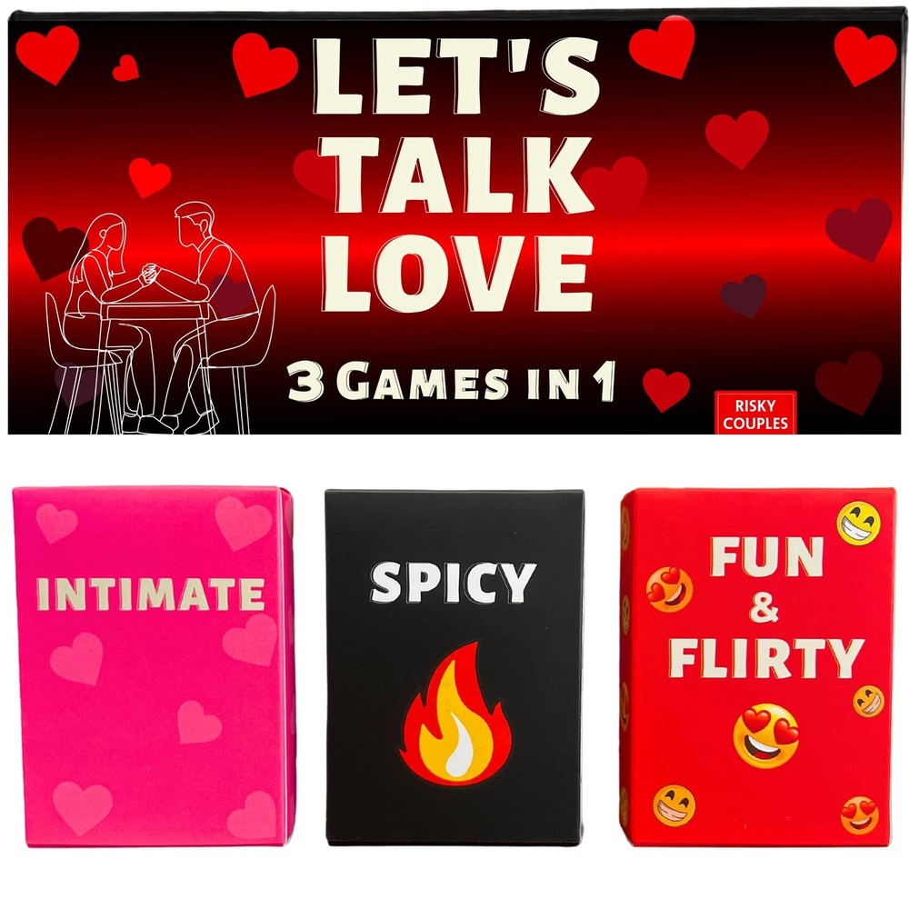 Let’s Talk Love – Couples Games for Fun and Romantic Date Night. Pe… Fast Ship