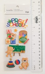 Pre-School Themed Scrapbooking Stickers by Recollections